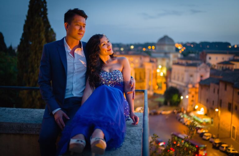 A couple from Hong Kong