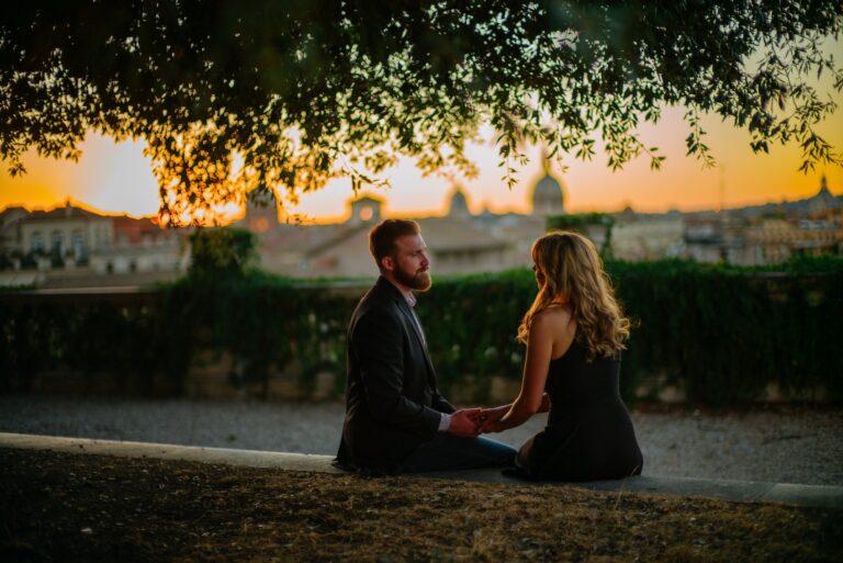 Honeymooners Brendon&Megan in Rome